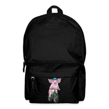 Vélo cochon - Sac à dos - noir - Devant