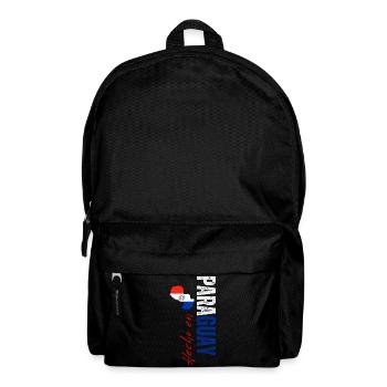 Made in Paraguay, vertical design - Backpack - black - Front