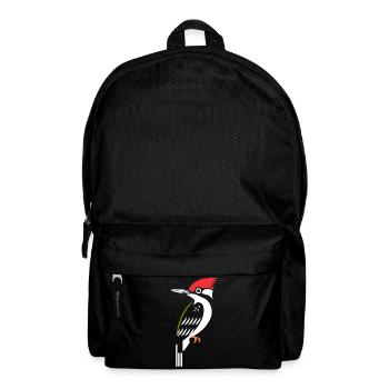 Specht - Rucksack - Schwarz - Vorne