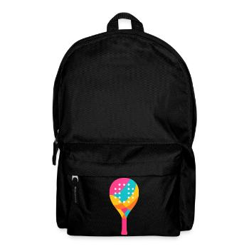Padel racket - Padeliste - Backpack - black - Front