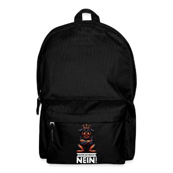 Avant que vous ne demandiez, pas de Rottweiler propriétaire de rottweiler - Sac à dos - noir - Devant