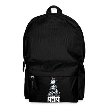 Before you ask No Dalmatian Dalmatian Dalmatian Keeper - Backpack - black - Front