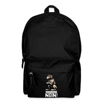 Before you ask No Irish Wolfhound Wolfhound - Backpack - black - Front