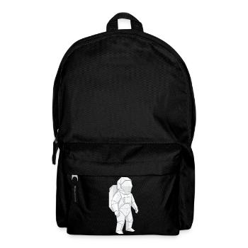 Astronaut Shirt für Weltraum Fans - Rucksack - Schwarz - Vorne