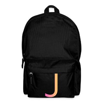 J - Rucksack - Schwarz - Vorne