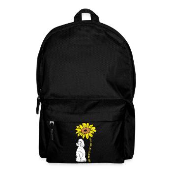 Sunflower Pup Emblem - Backpack - black - Front