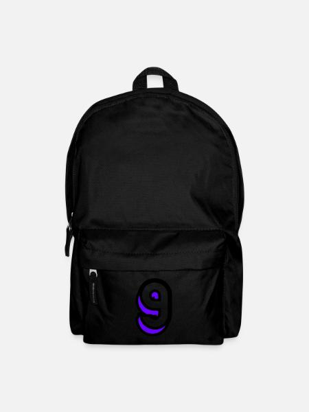 9. 9 ANS. 9e ANNIVERSAIRE. ANNIVERSAIRE 9 ANS. 9 - Sac à dos - noir