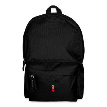 BONNE FÊTE MAMAN. MAMAN. FÊTE DES MÈRES. JE T'AIME - Sac à dos - noir - Devant