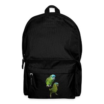 Amazon parrots - Backpack - black - Front