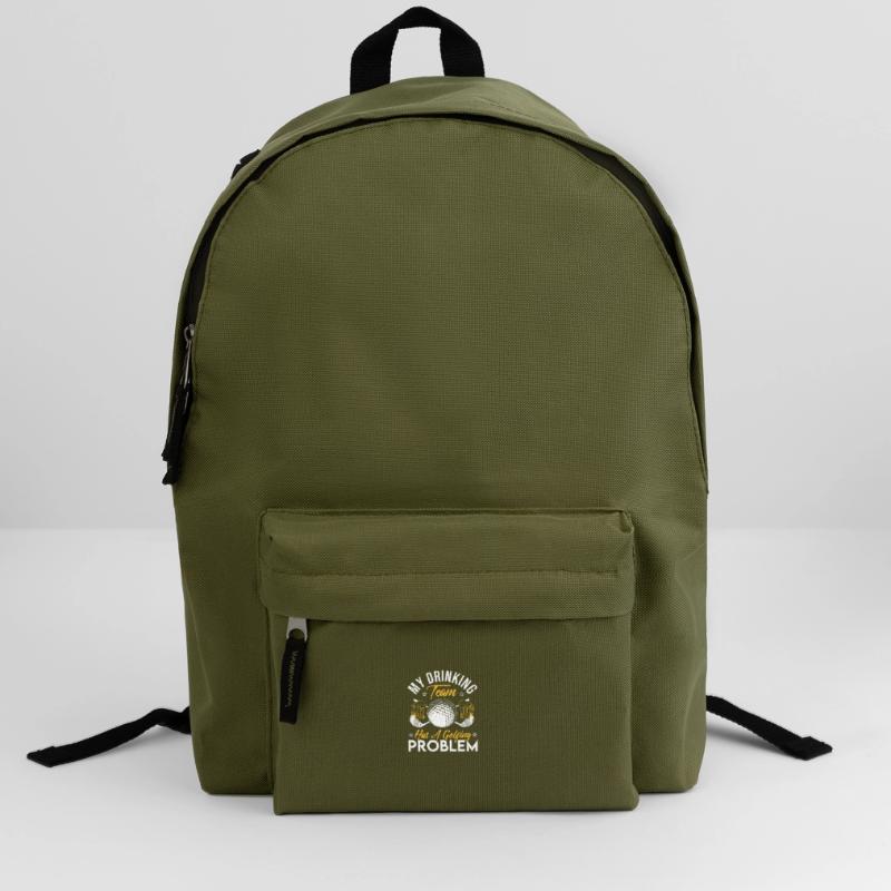 My Drinking Team Has A Golf Problem Golfing Golfer Rucksack