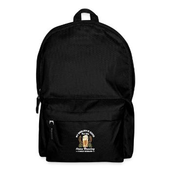 My English Is Good But My Homebrewing Is Much Good - Rucksack - Schwarz - Vorne