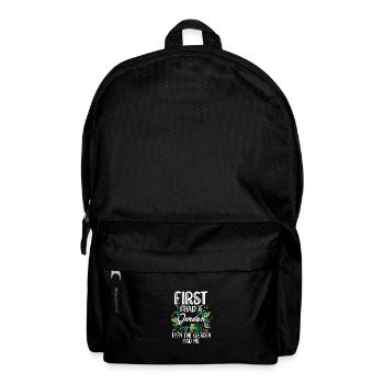 First I Had A Garden Then The Garden Had Me Garden - Rucksack - Schwarz - Vorne