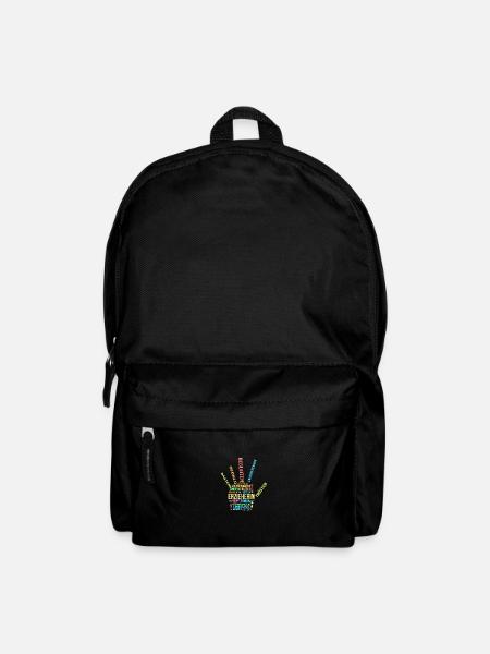 Retro Grafik Kindertagesstätte Babysitter Kindergä - Rucksack - Schwarz