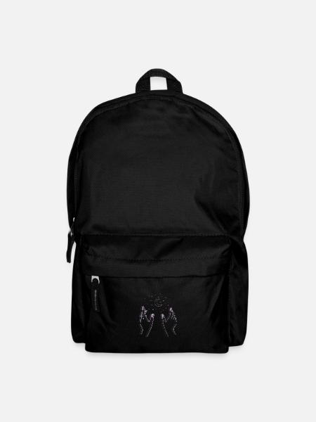 mains étoiles de lune - Sac à dos - noir