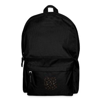 birds - Rucksack - Schwarz - Vorne