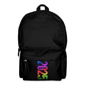 Schulkind 2025 - Erste Klasse - Einschulung - Rucksack - Schwarz - Vorne