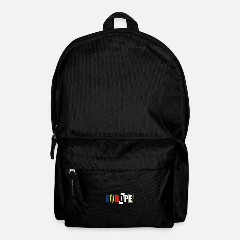 Europa - Rucksack - Schwarz
