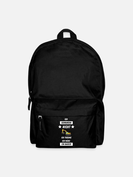 Bagger - Rucksack - Schwarz
