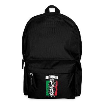 Italien Sardinien Insel Sardegna Urlaub Meer - Rucksack - Schwarz - Vorne