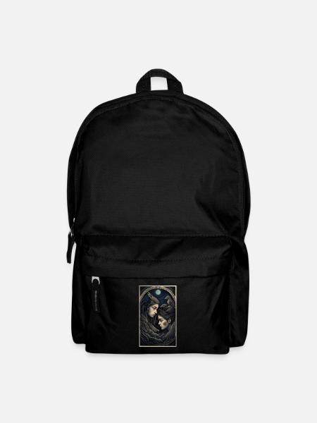 Spiritual lesbian love in nature - Backpack - black