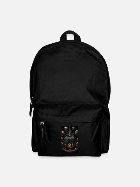 Dark spherical world fantasy - Backpack - black