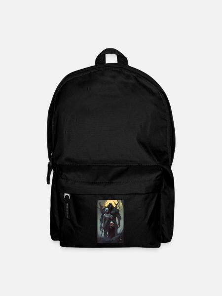 Dark fantasy family portrait - Backpack - black