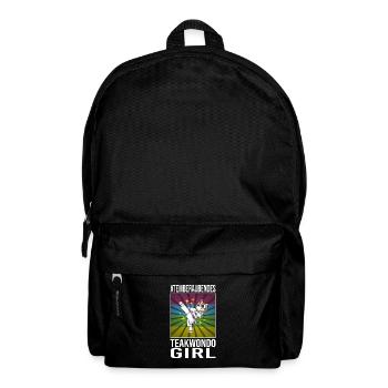 Teakwondo - Rucksack - Schwarz - Vorne