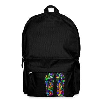 Geckos FLIP FLOP - Rucksack - Schwarz - Vorne