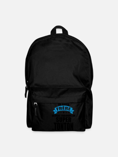 un super frère devient toujours un super tonton - Sac à dos - noir