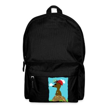 taupe - Sac à dos - noir - Devant