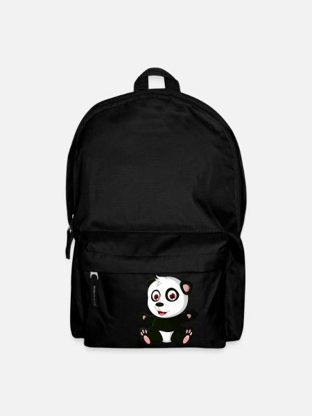 panda - Sac à dos - noir