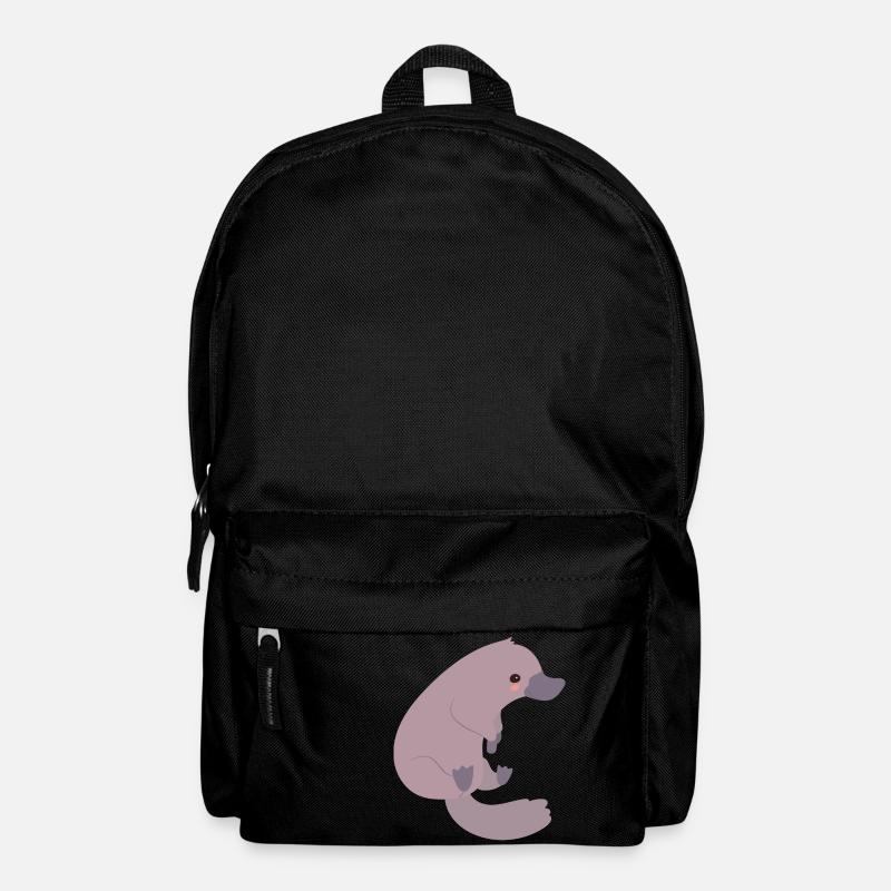 Schnabeltier - Rucksack - Schwarz