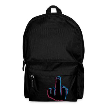 Fuck You 3D - Rucksack - Schwarz - Vorne