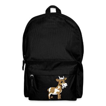 Goat moaning smiles - Backpack - black - Front