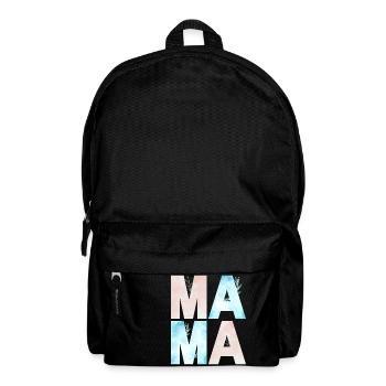 MOM Pastel pink blue - Backpack - black - Front