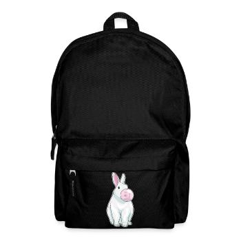 Gomme à mâcher de lapin - Sac à dos - noir - Devant