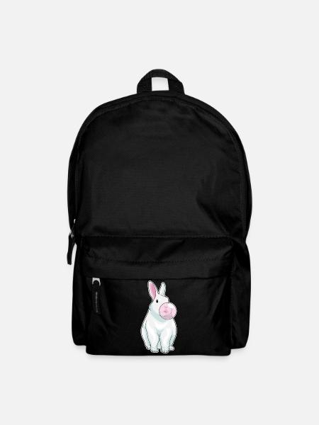 Hase Kaugummi - Rucksack - Schwarz