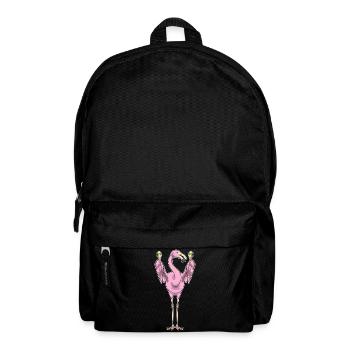 Musique de Cliquette Musicienne Flamant - Sac à dos - noir - Devant