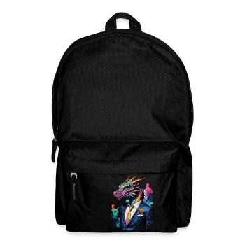 Dragon in a suit - Backpack - black - Front