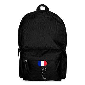 Patriot National Pride Frankreich Trikolore Flagge - Rucksack - Schwarz - Vorne