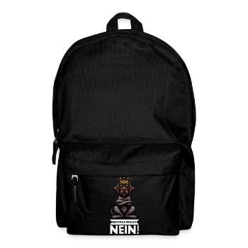Bevor Du Fragst Nein Deutsch Drahthaar Drahthaare  - Rucksack - Schwarz - Vorne