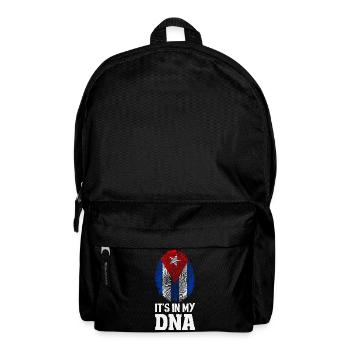 Cuba Pride & Home - Design du drapeau de Cuba - Sac à dos - noir - Devant