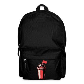 Red Flag Becher - Rucksack - Schwarz - Vorne