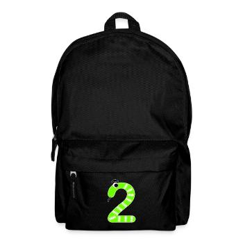 Number 2 Snake Kids - Backpack - black - Front