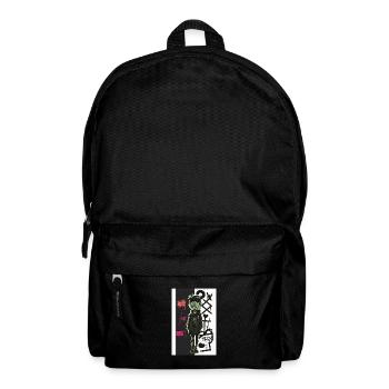 Bad Girl by ART8NS - Art ON Streetwear - Rucksack - Schwarz - Vorne