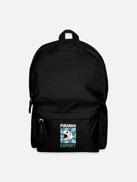 Piranha - Rucksack - Schwarz