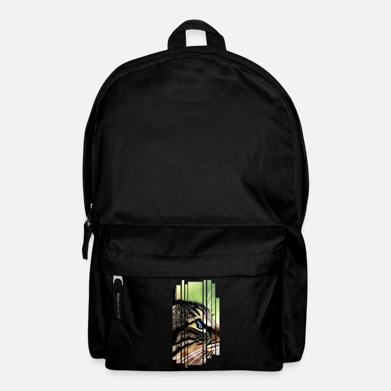 Katze Katzen - Rucksack - Schwarz
