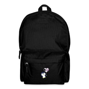 Pinguin Ballon Demisexual Pride - Rucksack - Schwarz - Vorne