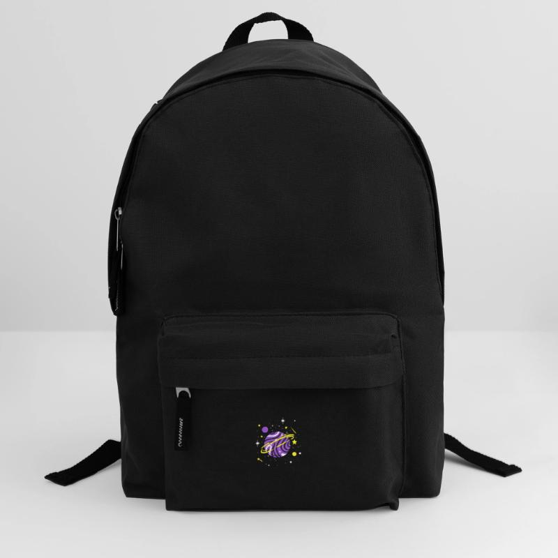 Nonbinary Space Planet Nonbinary Pride Backpack