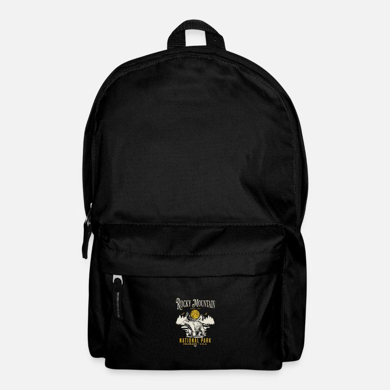 Rocky Mountain National Park Fun Landscape - Backpack - black